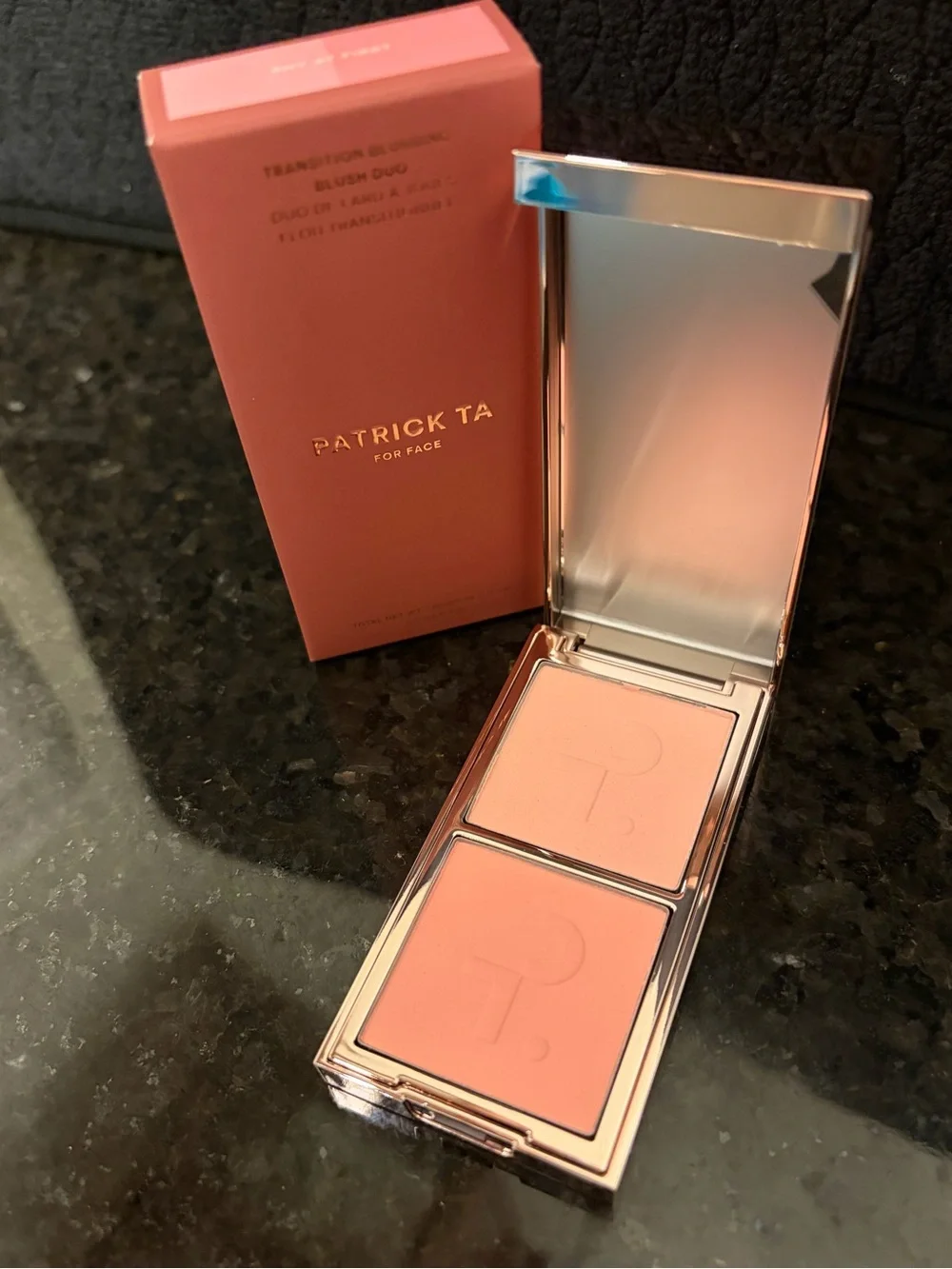 Patrick Ta Beauty Transition Blurring Blush Duo - Shade: Shy at First (New)